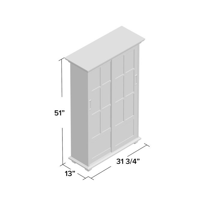 Andover Mills™ Franconia Storage Bookcase & Reviews Wayfair